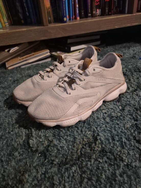RBX Shoes - RBX Braton-M Running Athletic Shoes Gray Beige White Size 8.5